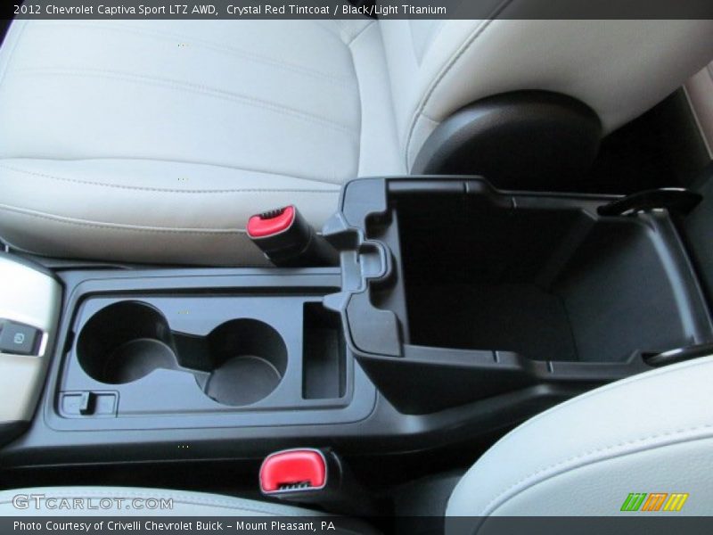 Crystal Red Tintcoat / Black/Light Titanium 2012 Chevrolet Captiva Sport LTZ AWD