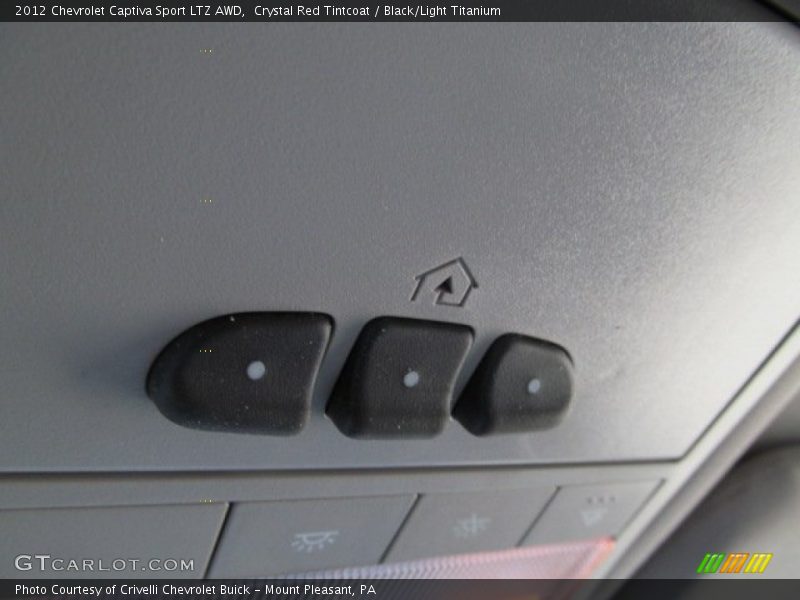 Controls of 2012 Captiva Sport LTZ AWD