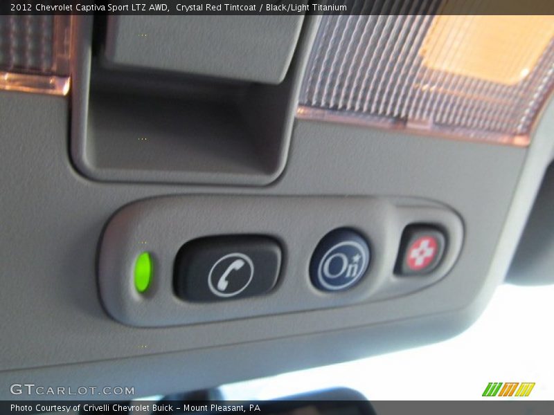 Controls of 2012 Captiva Sport LTZ AWD