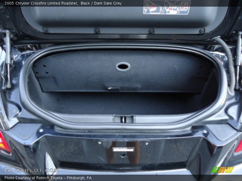  2005 Crossfire Limited Roadster Trunk