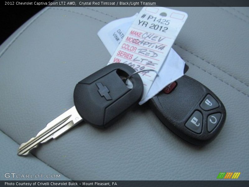 Keys of 2012 Captiva Sport LTZ AWD