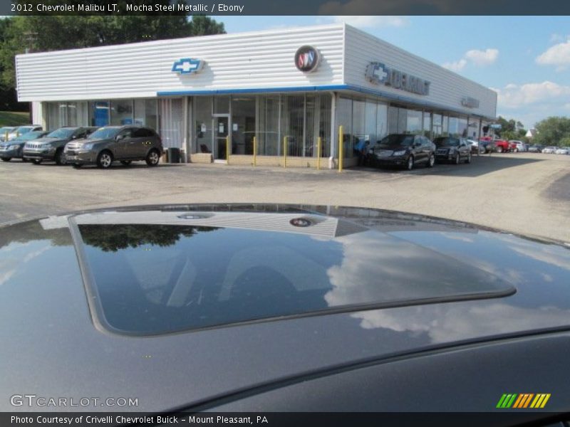 Mocha Steel Metallic / Ebony 2012 Chevrolet Malibu LT