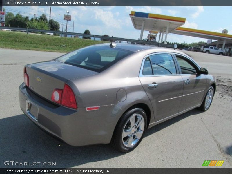 Mocha Steel Metallic / Ebony 2012 Chevrolet Malibu LT