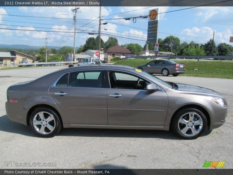 Mocha Steel Metallic / Ebony 2012 Chevrolet Malibu LT