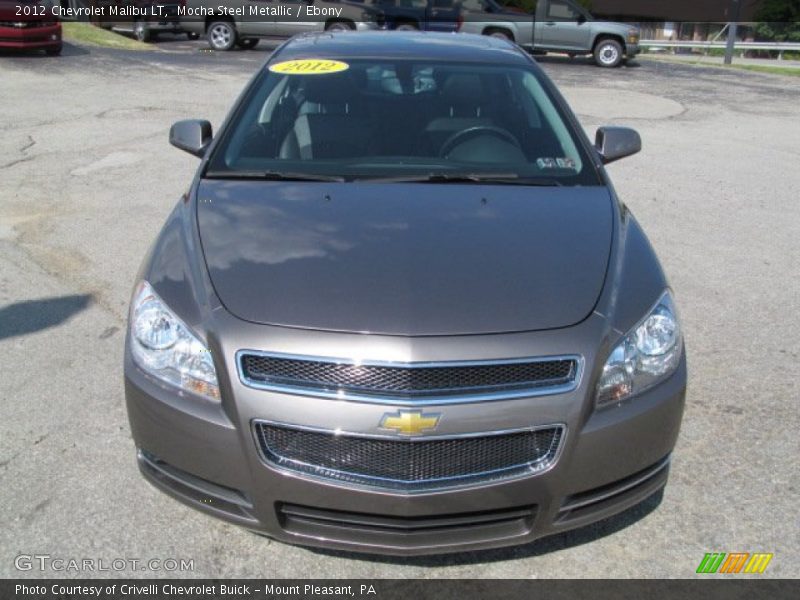 Mocha Steel Metallic / Ebony 2012 Chevrolet Malibu LT