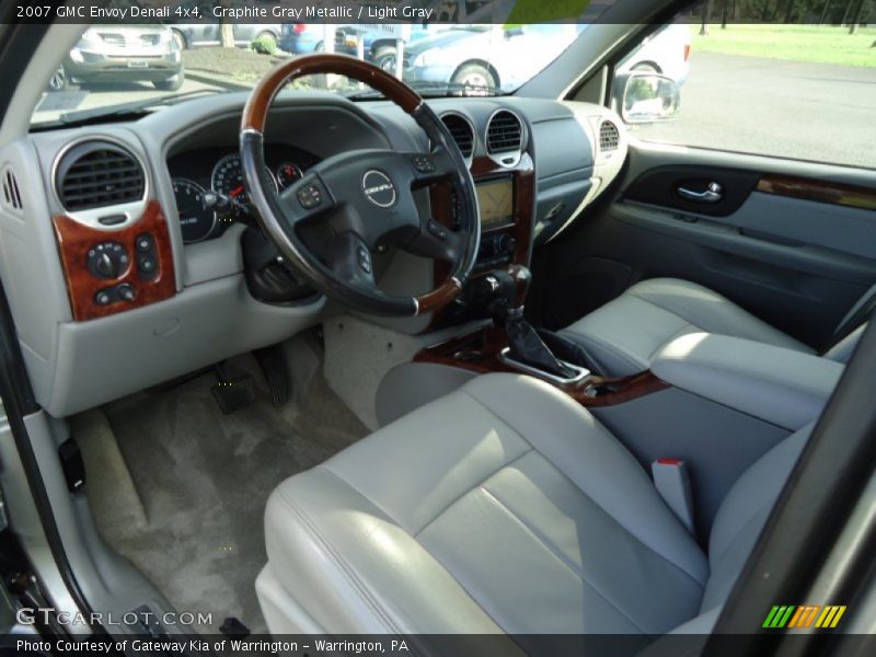 Graphite Gray Metallic / Light Gray 2007 GMC Envoy Denali 4x4