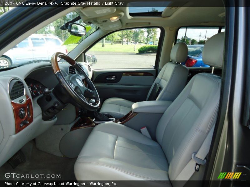 Graphite Gray Metallic / Light Gray 2007 GMC Envoy Denali 4x4