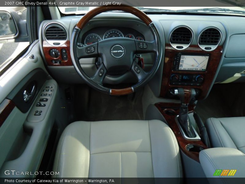 Graphite Gray Metallic / Light Gray 2007 GMC Envoy Denali 4x4