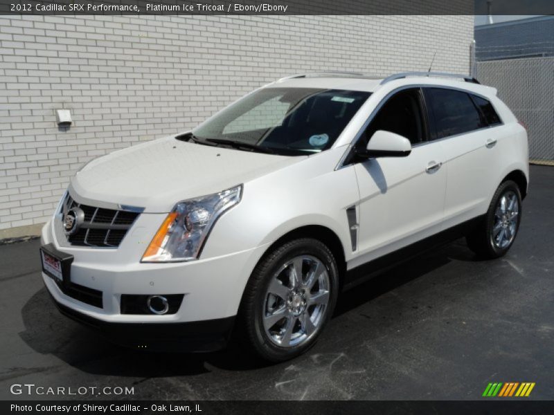 Platinum Ice Tricoat / Ebony/Ebony 2012 Cadillac SRX Performance