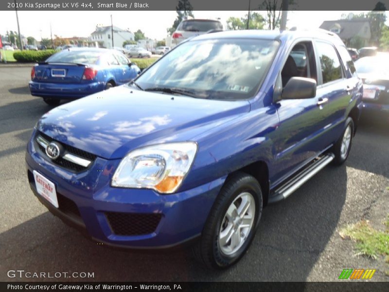 Smart Blue / Black 2010 Kia Sportage LX V6 4x4