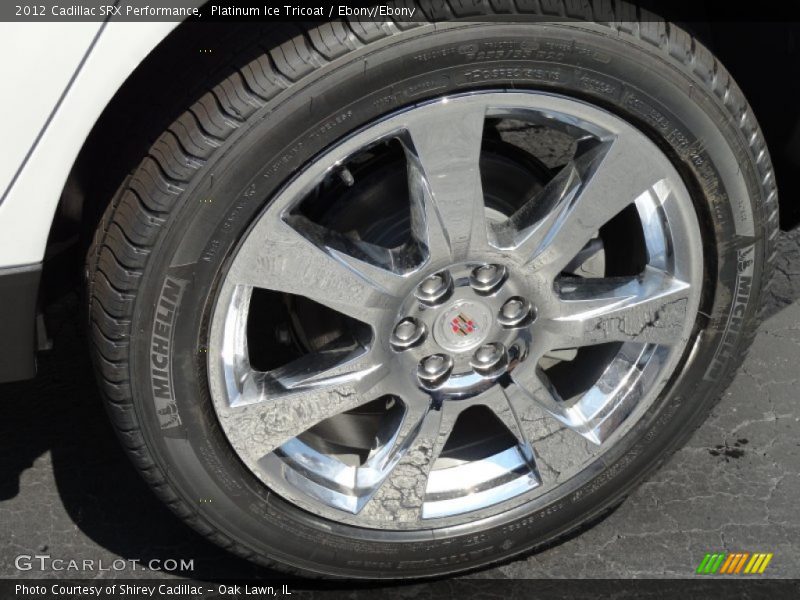 Platinum Ice Tricoat / Ebony/Ebony 2012 Cadillac SRX Performance