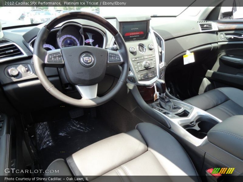Platinum Ice Tricoat / Ebony/Ebony 2012 Cadillac SRX Performance