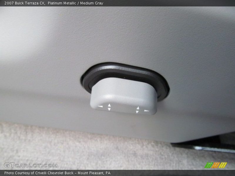 Platinum Metallic / Medium Gray 2007 Buick Terraza CX