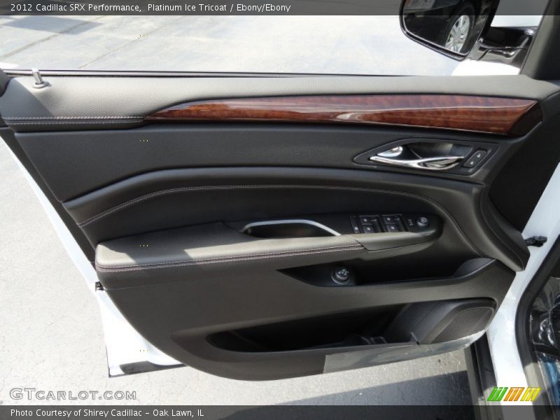 Platinum Ice Tricoat / Ebony/Ebony 2012 Cadillac SRX Performance