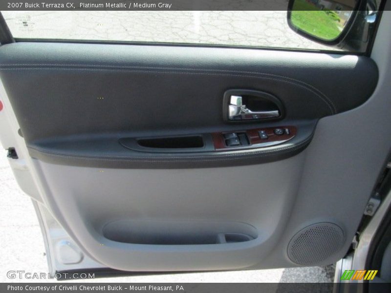 Platinum Metallic / Medium Gray 2007 Buick Terraza CX