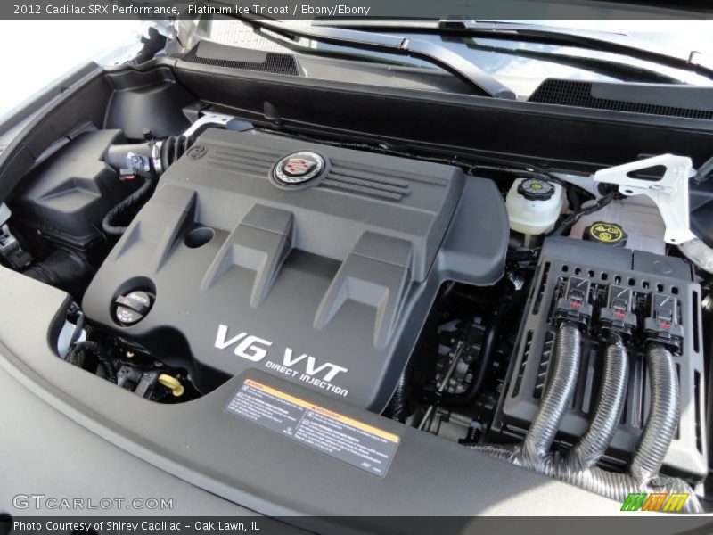 Platinum Ice Tricoat / Ebony/Ebony 2012 Cadillac SRX Performance