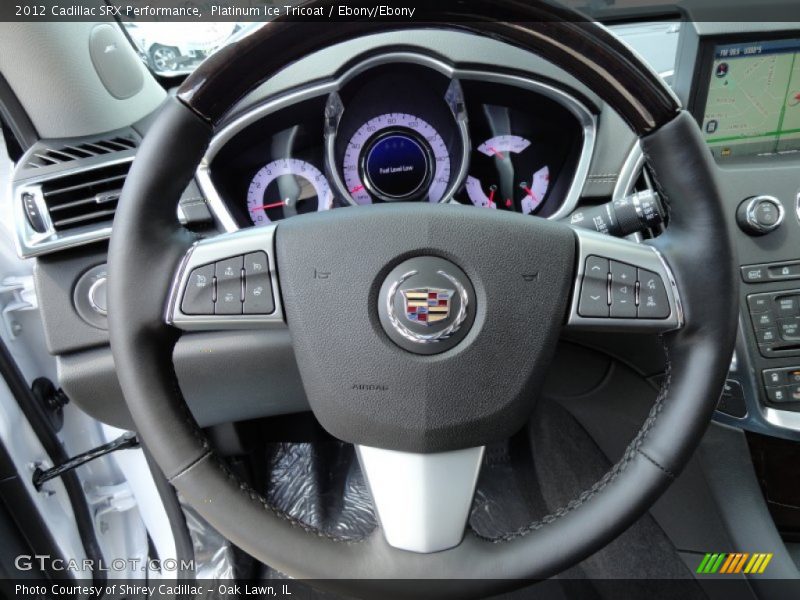 Platinum Ice Tricoat / Ebony/Ebony 2012 Cadillac SRX Performance