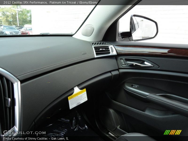 Platinum Ice Tricoat / Ebony/Ebony 2012 Cadillac SRX Performance