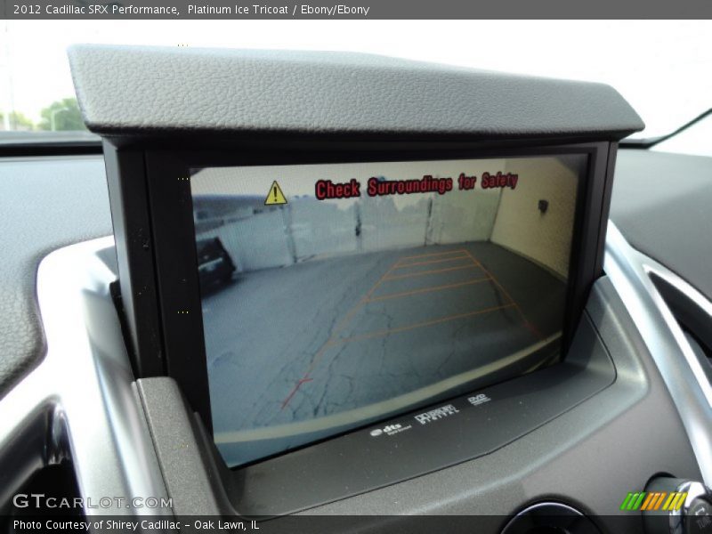 Platinum Ice Tricoat / Ebony/Ebony 2012 Cadillac SRX Performance