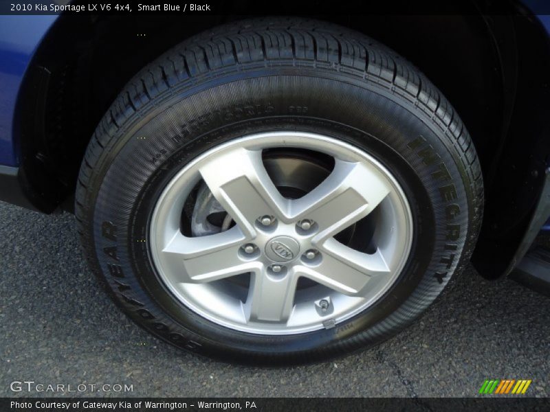 Smart Blue / Black 2010 Kia Sportage LX V6 4x4