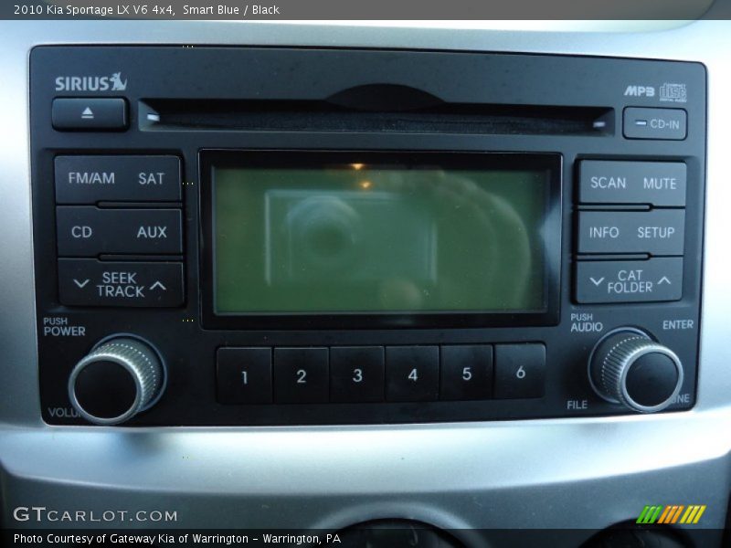 Smart Blue / Black 2010 Kia Sportage LX V6 4x4
