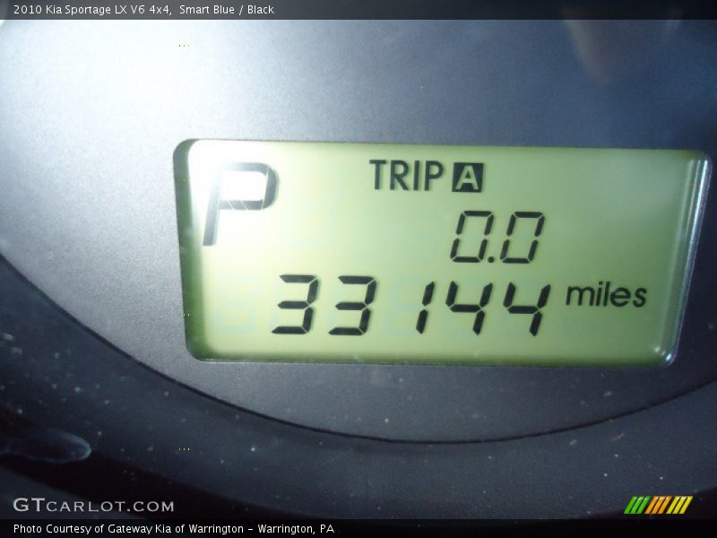 Smart Blue / Black 2010 Kia Sportage LX V6 4x4