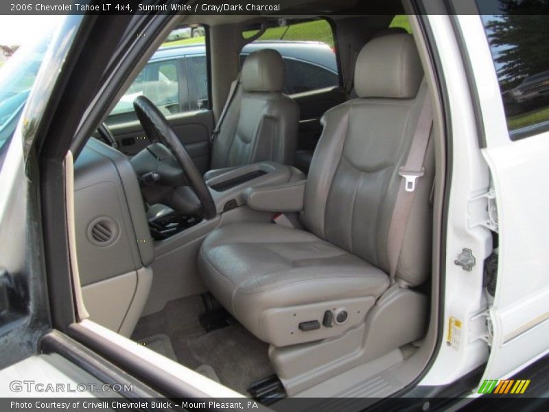 Summit White / Gray/Dark Charcoal 2006 Chevrolet Tahoe LT 4x4