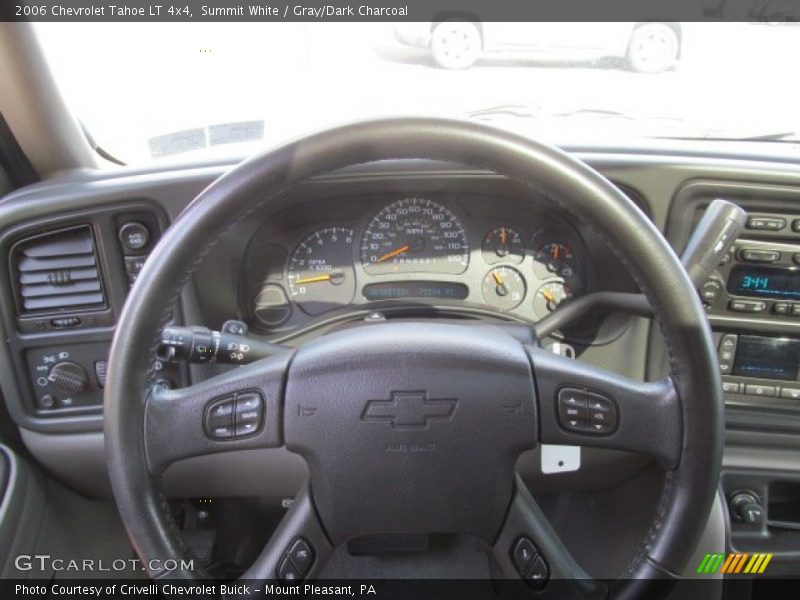 Summit White / Gray/Dark Charcoal 2006 Chevrolet Tahoe LT 4x4