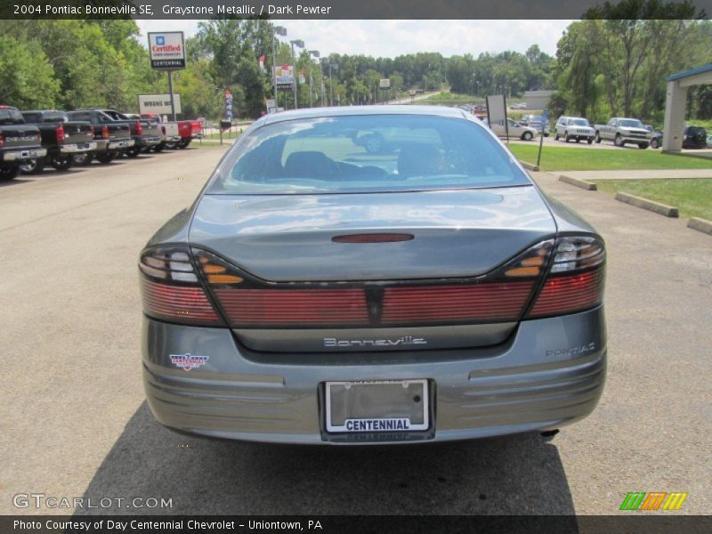 Graystone Metallic / Dark Pewter 2004 Pontiac Bonneville SE