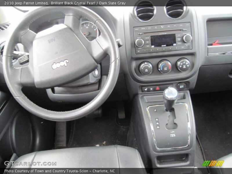 Brilliant Black Crystal Pearl / Dark Slate Gray 2010 Jeep Patriot Limited
