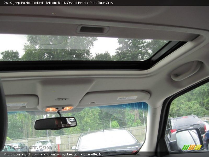 Brilliant Black Crystal Pearl / Dark Slate Gray 2010 Jeep Patriot Limited