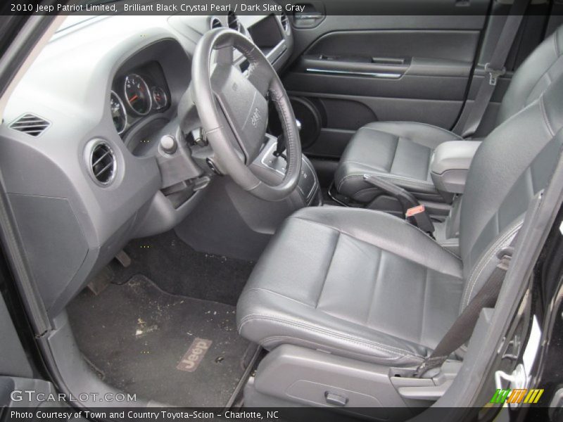 Brilliant Black Crystal Pearl / Dark Slate Gray 2010 Jeep Patriot Limited
