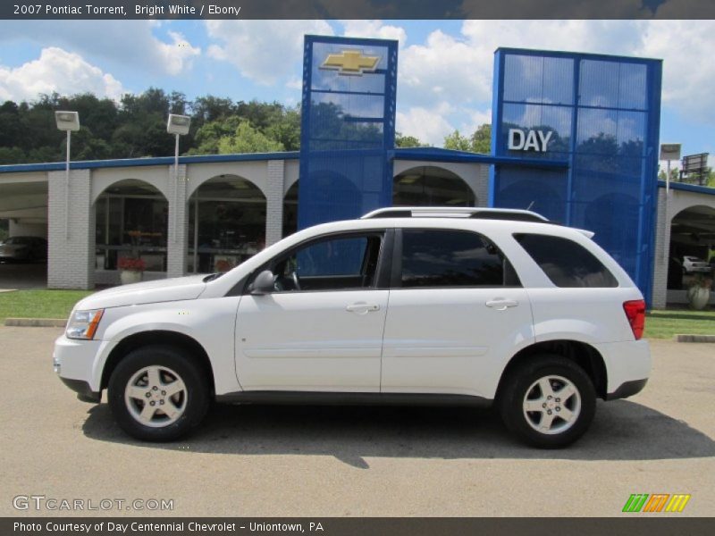 Bright White / Ebony 2007 Pontiac Torrent