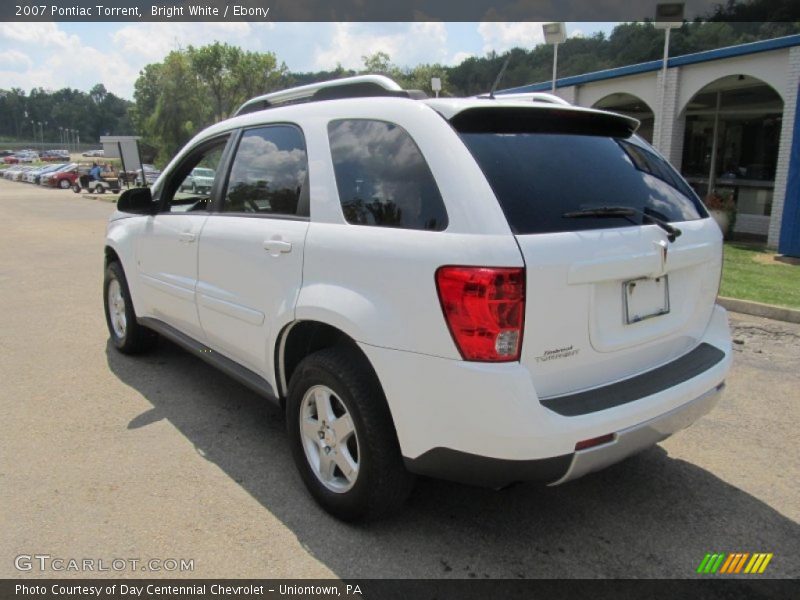 Bright White / Ebony 2007 Pontiac Torrent