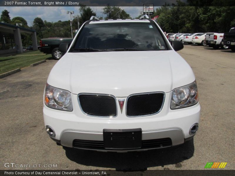 Bright White / Ebony 2007 Pontiac Torrent