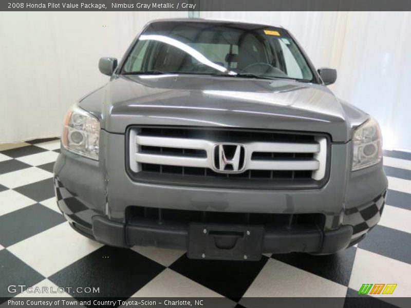 Nimbus Gray Metallic / Gray 2008 Honda Pilot Value Package