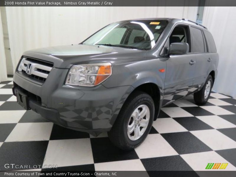 Nimbus Gray Metallic / Gray 2008 Honda Pilot Value Package