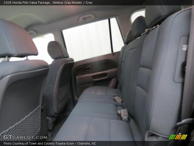 Nimbus Gray Metallic / Gray 2008 Honda Pilot Value Package