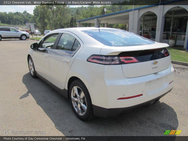 White Diamond Tricoat / Jet Black/Ceramic White Accents 2013 Chevrolet Volt