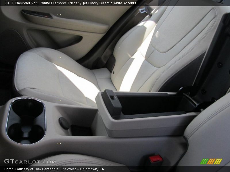 White Diamond Tricoat / Jet Black/Ceramic White Accents 2013 Chevrolet Volt
