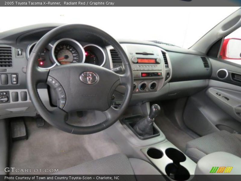  2005 Tacoma X-Runner Graphite Gray Interior