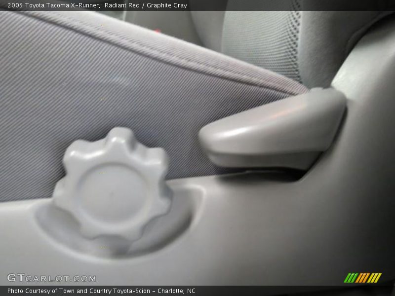 Controls of 2005 Tacoma X-Runner