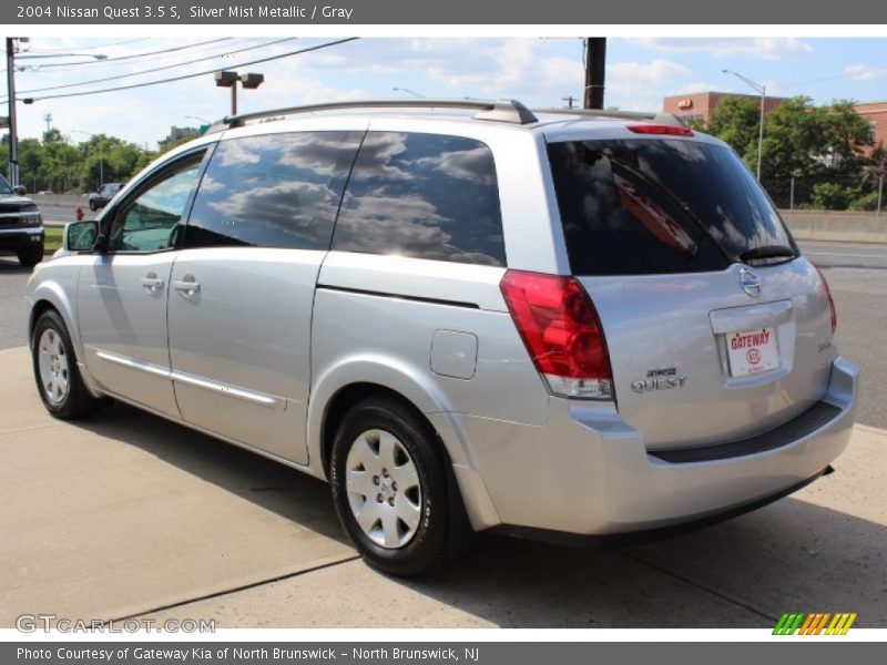 Silver Mist Metallic / Gray 2004 Nissan Quest 3.5 S