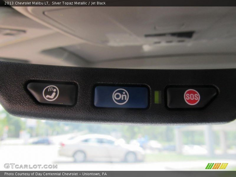 Silver Topaz Metallic / Jet Black 2013 Chevrolet Malibu LT