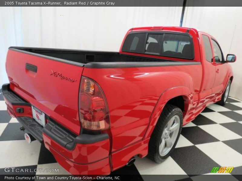 Radiant Red / Graphite Gray 2005 Toyota Tacoma X-Runner