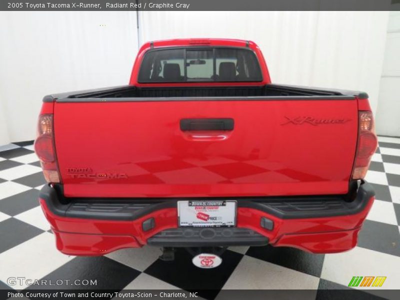 Radiant Red / Graphite Gray 2005 Toyota Tacoma X-Runner