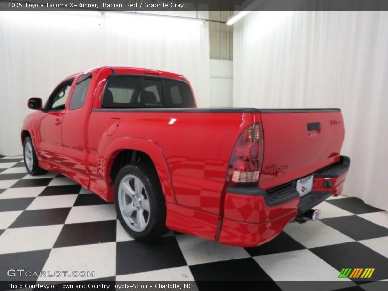 Radiant Red / Graphite Gray 2005 Toyota Tacoma X-Runner