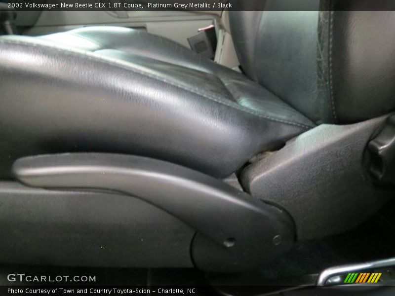 Platinum Grey Metallic / Black 2002 Volkswagen New Beetle GLX 1.8T Coupe