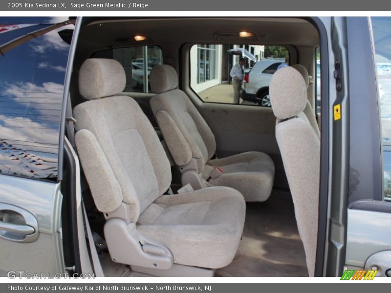 Sage Green Metallic / Beige 2005 Kia Sedona LX