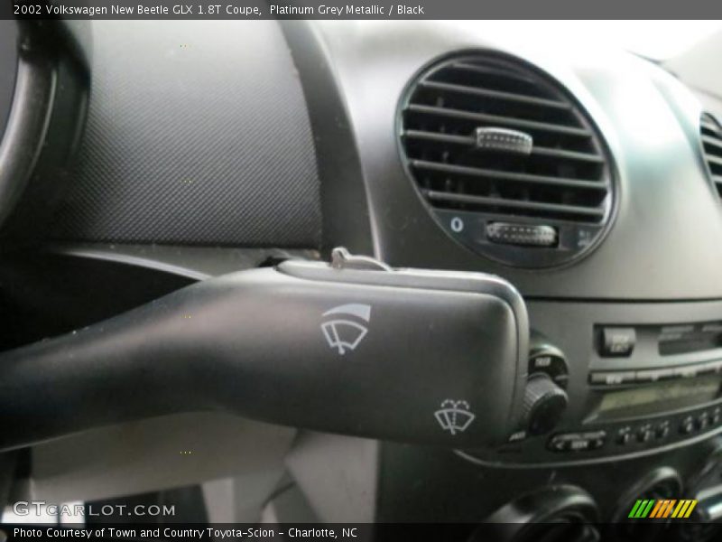 Platinum Grey Metallic / Black 2002 Volkswagen New Beetle GLX 1.8T Coupe